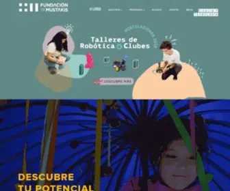 Fundacionmustakis.com(Fundación) Screenshot