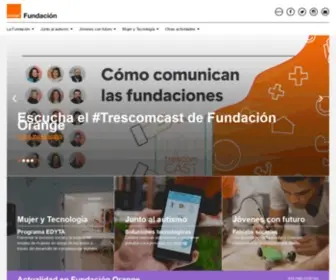 Fundacionorange.es(Fundacionorange) Screenshot