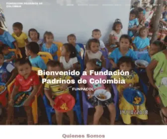 Fundacionpadrinosdecolombia.org(FUNDACION PADRINOS DE COLOMBIA) Screenshot