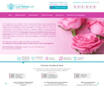 Fundacionpasteur.org(Fundación) Screenshot