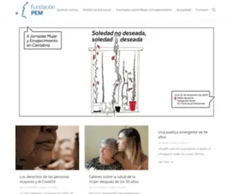Fundacionpem.org(Fundación PEM) Screenshot
