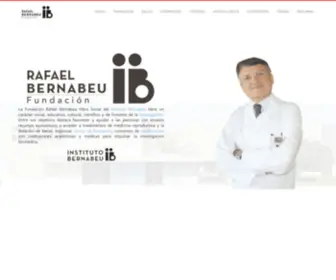 Fundacionrafaelbernabeu.com(Fundación) Screenshot