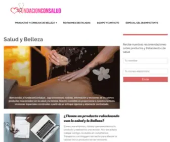 Fundacionrcoms.com(Salud y Belleza) Screenshot