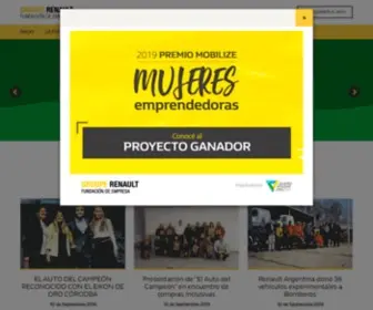Fundacionrenault.org.ar(Fundación) Screenshot