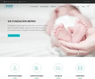 Fundacionrepro.org(Fundación) Screenshot