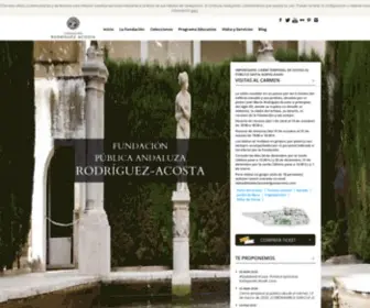 Fundacionrodriguezacosta.com(Fundación Rodríguez) Screenshot