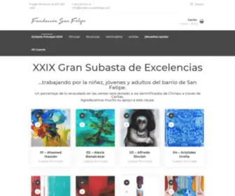 Fundacionsanfelipe.com(Fundación San Felipe) Screenshot