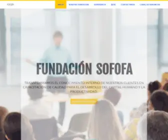 Fundacionsofofa.cl(Fundación Sofofa) Screenshot