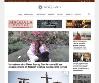 Fundaciontierrasanta.es(Inicio) Screenshot