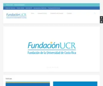 Fundacionucr.ac.cr(Inicio) Screenshot