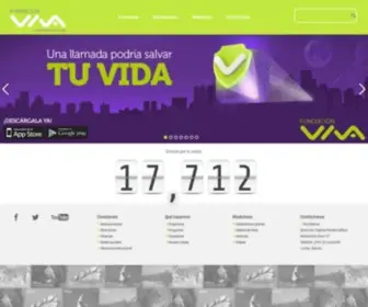 Fundacionviva.org(FUNDACION VIVA) Screenshot