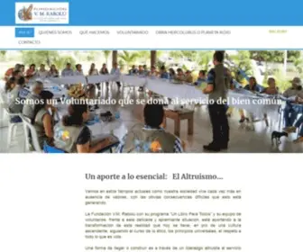 FundacionvMrabolu.org(FUNDACIÓN) Screenshot