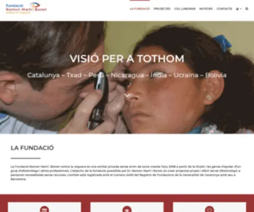 Fundacioramonmartibonet.org(FUNDACIÓ) Screenshot