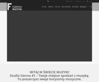 FundacJafabrykamuzyki.pl(Główna) Screenshot