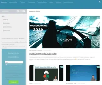 FundacJagalion.pl(Fundacja Galion) Screenshot