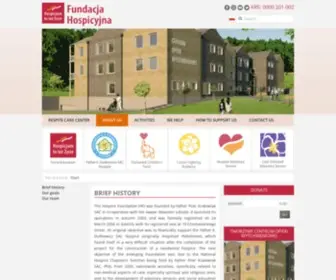 FundacJahospicyjNa.pl(Fundacja Hospicyjna) Screenshot