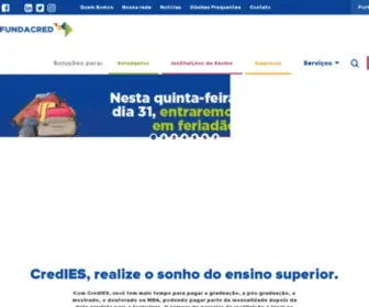 Fundacred.org.br(Fundacred) Screenshot
