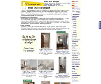 Fundaingatlan.hu(Eladó lakások Budapesten) Screenshot