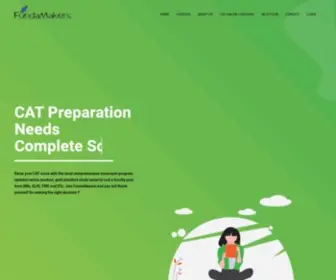 Fundamakers.com(Fundamakers CAT Preparation) Screenshot