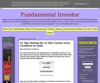 Fundamental-Investor.com(Fundamental Investor) Screenshot
