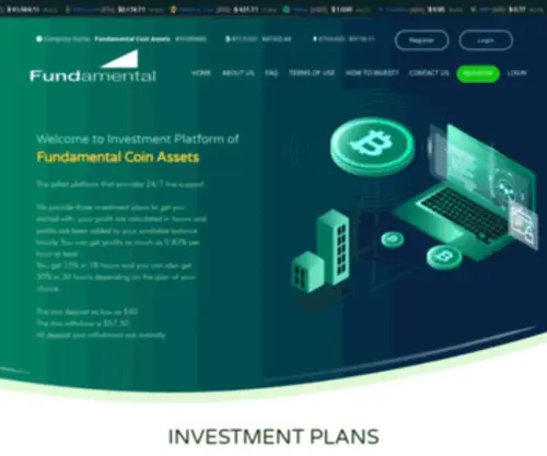 Fundamentalcoinassets.com(Fundamentalcoinassets) Screenshot