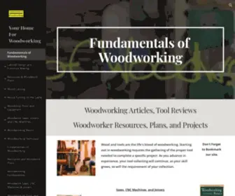 Fundamentalsofwoodworking.com(Unlock Your Woodworking Potential) Screenshot