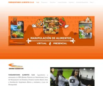 Fundamentamosalimentos.com.co(FUNDAMENTAMOS ALIMENTOS S.A.S) Screenshot