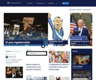 Fundamentar.com(Análisis político) Screenshot