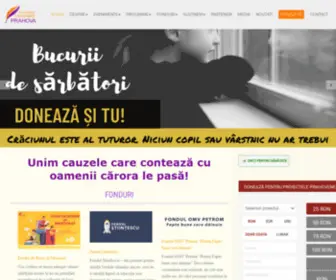 Fundatiacomunitaraprahova.ro(Fundatia Comunitara Prahova) Screenshot