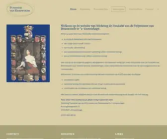 Fundatievanrenswoude.nl(De Fundatie van Renswoude te Den Haag) Screenshot