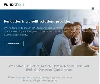 Fundation.com(Online Business Loans) Screenshot