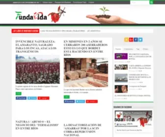 Fundavida.org.ar(FundaVida) Screenshot