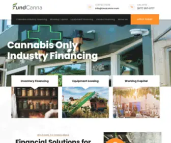 Fundcanna.com(Financing for High Growth Companies) Screenshot