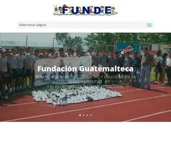 Funde.com.gt(FUNDE) Screenshot