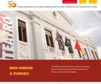 Fundecsorocaba.com.br(FUNDEC) Screenshot