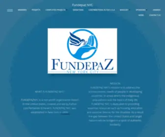 Fundepaznyc.org(Fundepaz NYC) Screenshot