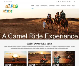 Fundesertsafari.com(Desert safari dubai) Screenshot