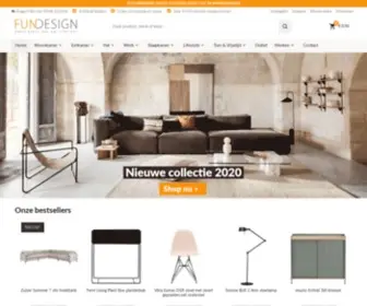 Fundesign.nl(De Online Design Winkel) Screenshot