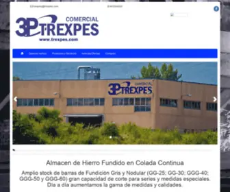 Fundicioncoladacontinua.com(Trexpes) Screenshot