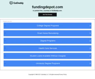 Fundingdepot.com(Fundingdepot) Screenshot