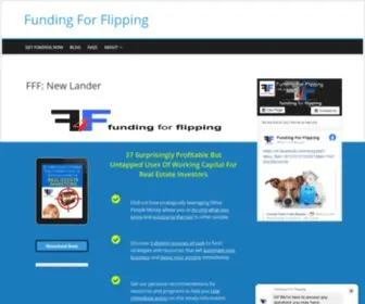 Fundingforflipping.com(Discover Our Exact Process That Helps You To Build $50) Screenshot