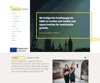Fundinglondon.co.uk(Funding London) Screenshot