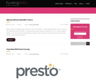 Fundingsmes.com(FundingSMEs l Startup News) Screenshot