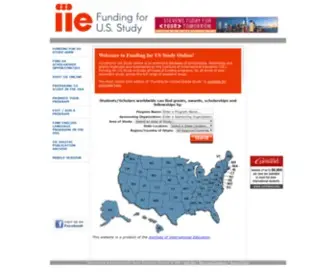 Fundingusstudy.org(Funding for US Study Online) Screenshot