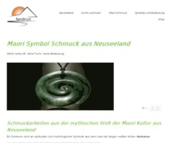 Fundinsel.de(Maori aus Neuseeland und ihr Symbol Schmuck) Screenshot