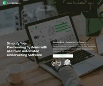 Fundmore.ai(AI-Driven Automated Underwriting Software) Screenshot