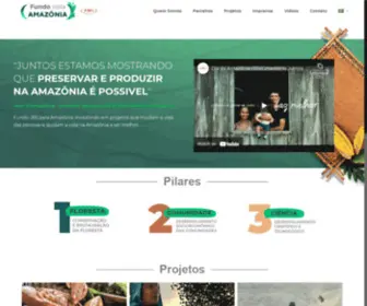 FundojBsamazonia.org(Fundo) Screenshot