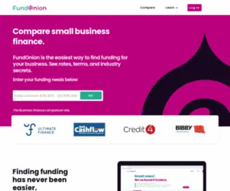 Fundonion.com(Business Loans) Screenshot