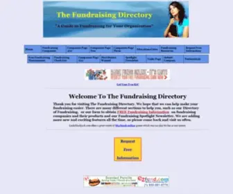 Fundraisingdirectory.com(The Fundraising Directory) Screenshot