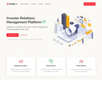 Fundrs.vc(One Platform for All Your Investor Relationships) Screenshot